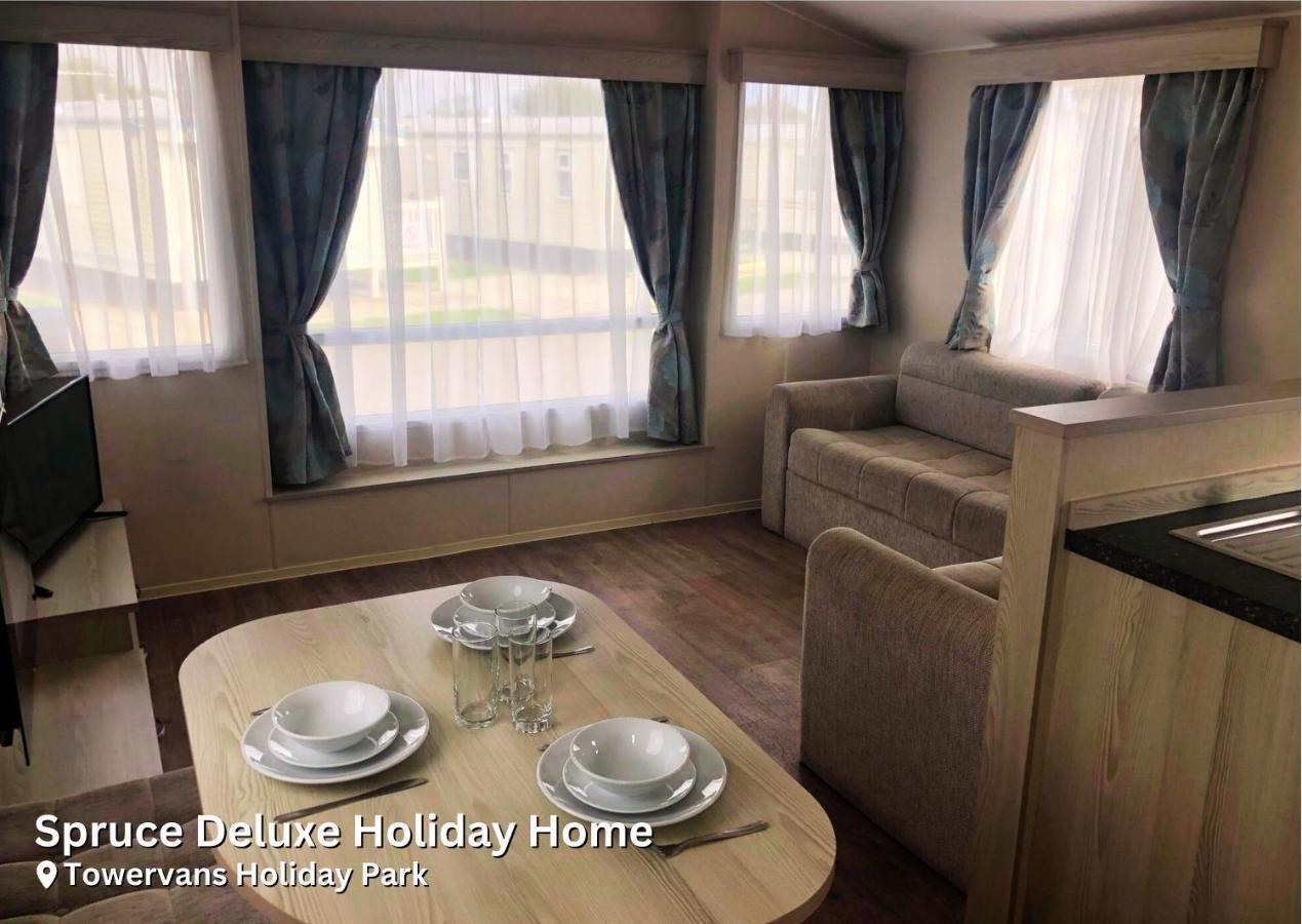 Spruce Deluxe Holiday Home Mablethorpe Luaran gambar